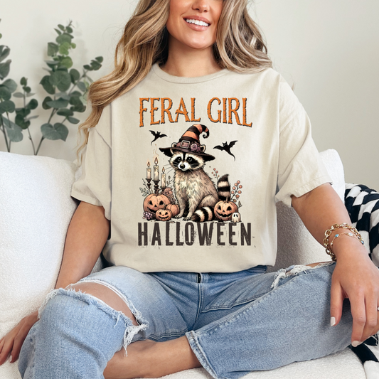 Feral Girl Halloween