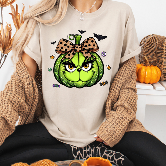 Grinch Pumpkin