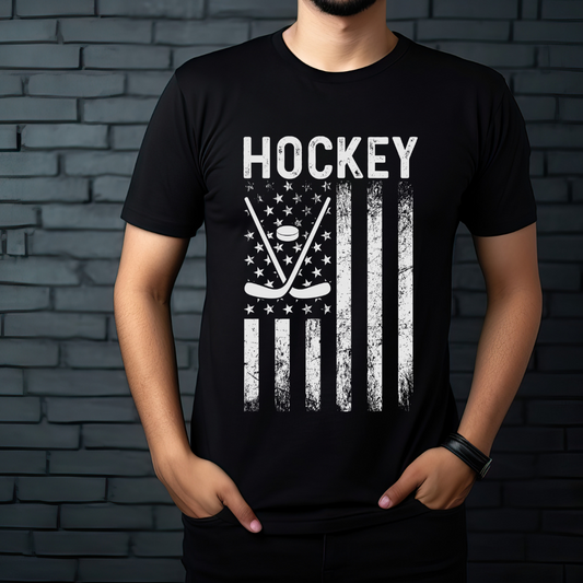 Hockey USA Flag