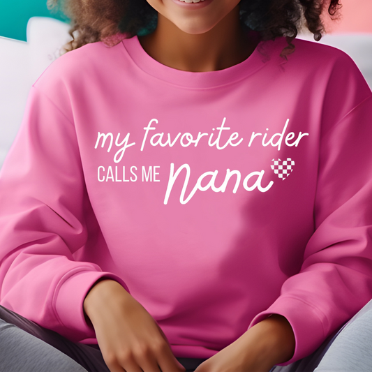 My Favorite Rider Calls Me Nana